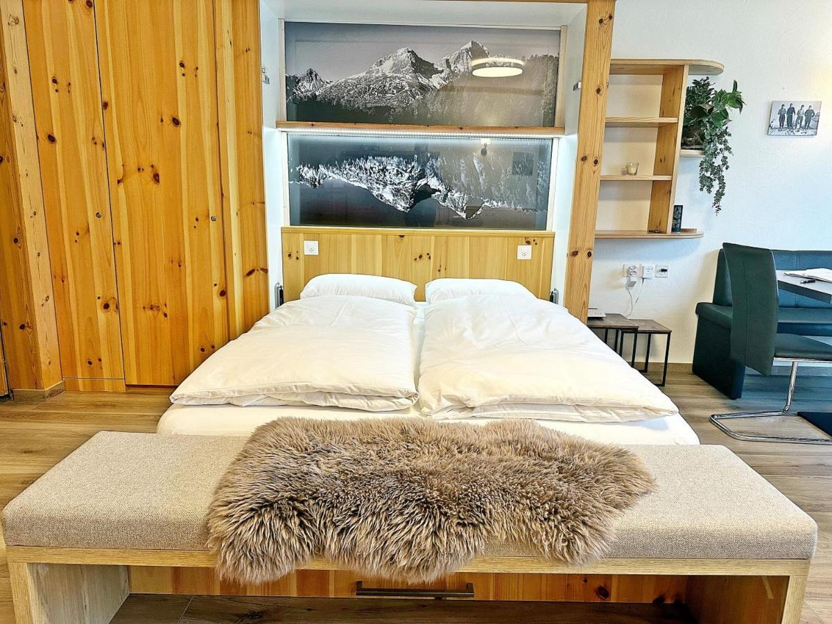 圣莫里茨42M2 Alpenschick Mit Balkon, Ausblick, Pool - E405公寓 外观 照片